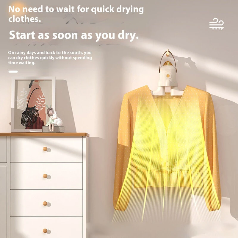 (image for) 3 in 1 Shoe Drying Machine Foldable Rapid Clothes Dryer Intelligent Ultraviolet Sterilization Deodorization Shoe Drying Winter Foot Warmer